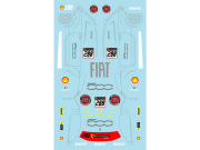 Museum collection D786 1/64 Ferrari 458 J.Fisichella FIAT500 (Kyosho) 【メール便可】