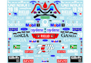 ** 予約商品 ** Museum collection D901 1/20 Benetton B188&B188 '89 Decal (Tamiya)【メール便可】