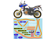 Museum collection D924 1/6 Honda CRF1000L Rothmans (Tamiya) 【メール便可】