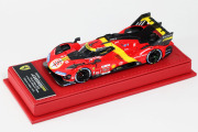 BBR Deluxe C287BDL Ferrari 499P Le Mans 2023 n.50 (Red Leather Base) Limited 15pcs