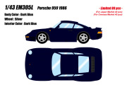 ** 予約商品 ** EIDOLON EM305L Porsche 959 1986 Dark Blue Limited 80pcs