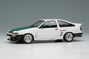 【お取り寄せ商品】 EIDOLON EM718 Toyota Sprinter Trueno (AE86)(3Door) Tk-Street Ver. White / Green Carbon Hood