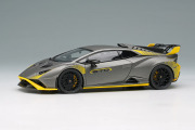 【お取り寄せ商品】 EIDOLON EM737F Lamborghini Huracan STO 2021 Grigio Titans / Yellow Livery Limited 100pcs