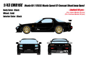 ** 予約商品 ** EIDOLON EM816E Mazda RX-7(FD3S) Mazda Speed GT-Concept (Head Lamp Open) Black Limited 50pcs