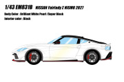 ** 予約商品 ** EIDOLON EM831B Nissan Fairlady Z NISMO 2027 Brilliant White Pearl / Super Black