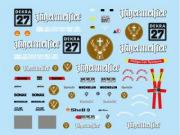 F'artefice Decal FE-0026 1/64 Alfa Romeo 155V6TI JagermeisterDecal 【メール便可】