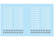F'artefice Decal FE-0105 1/64 F1 Tire Option Decal for 10cars 【メール便可】