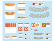 F'artefice Decal FM-0042 1/8、1/18 Ferrari F248 Driver Barcode Decal 【メール便可】