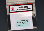 Hobby Design HD01_0046 1/24 ニッサン GTR R32 メタルロゴ 【メール便可】