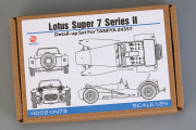 Hobby Design HD02_0473 1/24 Lotus Super 7 Series II Detail-up Set For Tamiya