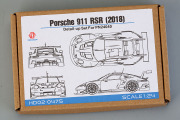 Hobby Design HD02_0475 1/24 Porsche 911 RSR(2018) Detail-up Set for PN24040