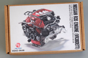 Hobby Design HD03_0638 1/24 Nissan R35 Engine (VR38DETT) Detail Set