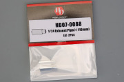 Hobby Design HD07_0088 1/24 Exhaust Pipe (110mm) [A] 2pcs