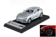 ** 予約商品 ** BBR HE43001A Ferrari Purosangue Rosso Corsa (Diecast Full Open)