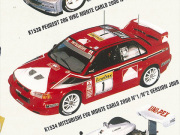 PROVENCE K1534 Mitsubishi Lancer Ev.6 MonteCarlo 2000 n.1/n.2