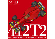 HIRO K852 1/12 Ferrari 412T2 1995 Canadian GP Winner #27 J.Alesi
