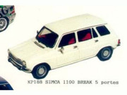 JPS KP188 シムカ 1100 BREAK 5 portes プリペイントキット