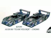 JPS KP299 アウディ R8 "TEAM VELOQX" LM 2004 n°8 ou 88 プリペイントキット