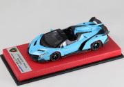 LOOKSMART LS429 Lamborghini Veneno Roadster Baby Blue Limited 25Pcs