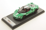 LOOKSMART LS564A 1/43 Ferrari 296 Speciale Verde Nurburgring with Livery