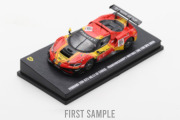 ** 予約商品 ** LOOKSMART LS64015 1/64 Ferrari 296 GT3 No.51 AF Corse - Francorchamps Motors 2nd 24H Spa 2024