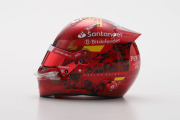 ** 予約商品 ** LOOKSMART LSHEL018 1/5 Helmet Carlos Sainz Scuderia Ferrari HP Abu Dhabi GP 2024