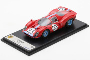 LOOKSMART LSLM158 1/43 Ferrari 412P No. 23 Le Mans 1967 Richard Attwood - Piers Courage