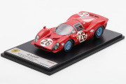 ** 予約商品 ** LOOKSMART LSRC163 1/43 Ferrari 412P No.26 3rd Daytona 24H 1967 P.Rodriguez - J.Guichet