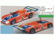 MINI Racing 479 DE CADENET T380 LM Fisons LM 79