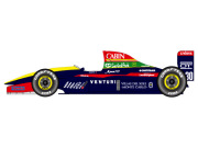 【お取り寄せ商品】 MONOPOST MP018 1/20 Larrousse LC92 モナコGP