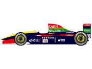【お取り寄せ商品】 MONOPOST MP019 1/20 Larrousse LC92 日本GP