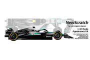 ** 予約商品 ** NewScratch 20F25N6312Rd10 1/20kit W16 2025 Rd.10 Canadian GP No.63 G.Russell / No.12 K.Antonelli