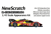 NewScratch 43W24N5051Rd04 1/43kit 499P LM 2024 Winner No.50/51
