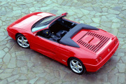 ** 予約商品 ** BBR P18166A1V 1/18 Ferrari F355 Spider Manual Gear Rosso Corsa - Black interior （ケース付）