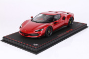 BBR P18210B1V 1/18 Ferrari 296GTB Rosso Imola /Carbon Wheels Limited 200pcs （ケース付）