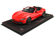BBR P18230B1V 1/18 Ferrari Roma Spider Rosso Corsa /Diamond Gloss Black wheels Limited 78pcs（ケース付）