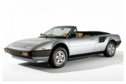 ** 予約商品 ** BBR P18290B 1/18 Ferrari Mondial Quattrovalvole Cabriolet Argento with Cream interiors （ケース付）