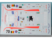 RENAISSANCE TK25/002 1/25 コルベット C6R #70 PSI LM 2007デカール 【メール便可】