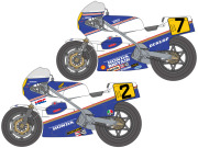 SHUNKO D227SE 1/12 Honda NS500 & Rider 1985 Decal set (for Tamiya) 【メール便可】