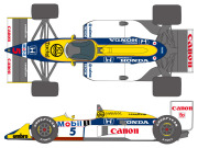 SHUNKO D339 1/20 Williams FW11B 1987 decal set (for Tamiya)【メール便可】