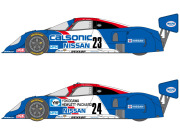 ** 予約商品 ** SHUNKO D532 1/24 Nissan R89C 1989 JSPC CALSONIC&YHP Decal set (for Hasegawa) 【メール便可】
