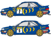 ** 予約商品 ** SHUNKO D542 1/24 Subaru Impreza 1994-95 Monte Carlo Decal set (for Hasegawa) 【メール便可】