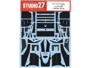 STUDIO27デカール CD20049 1/20 Tyrrell 020 1991 Carbon Decal (for Tamiya) 【メール便可】