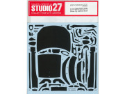 STUDIO27デカール CD24041 1/24 GR86 / BRZ (ZD8) Dress Up Carbon decal (for Tamiya) 【メール便可】