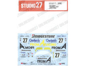 STUDIO27デカール DC1171 1/24 Porsche 962C FROM A #27 JSPC 1988 【メール便可】