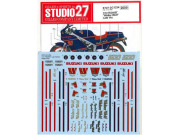 STUDIO27デカール DC1234 1/12 Suzuki RG400 Gamma Late version Walter Wolf decal for Hasegawa 【メール便可】