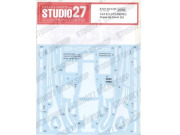 STUDIO27デカール DC1255 1/24 Porsche 911 GT3 RS (992) Dress up Decal (A) (for Tamiya) 【メール便可】