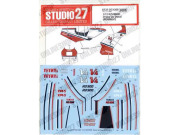STUDIO27デカール DC1269 1/12 Yamaha RZV500R Dress Up Decal (RD500LC) for Tamiya 【メール便可】