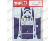 STUDIO27デカール DC630 1/20 Brabham BT50 1982 decal for Tamiya 【メール便可】