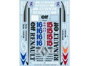 STUDIO27デカール DC743D 1/20 Renault RE30B/30C 1982/83 Decal for Tamiya 【メール便可】